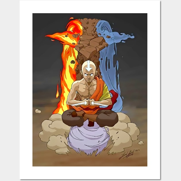 the last airbender Wall Art by store of art